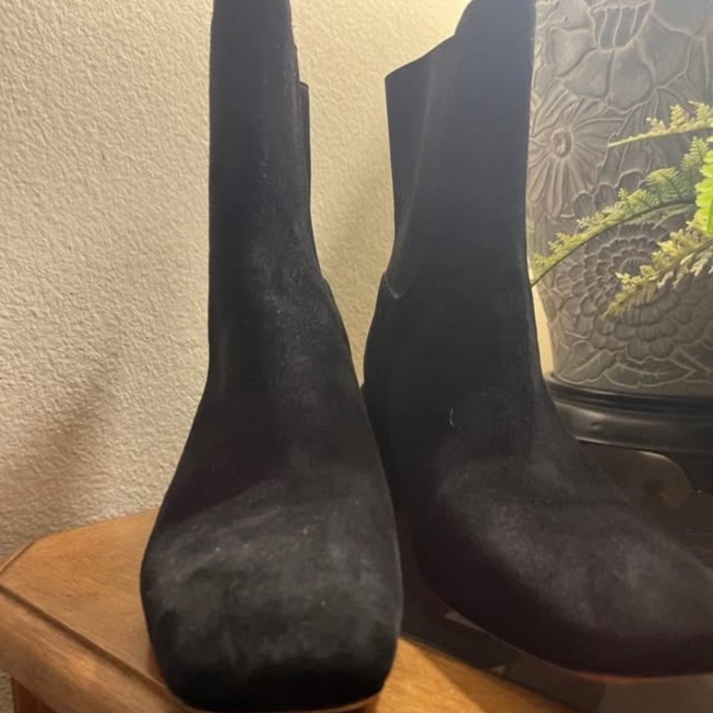 Vince Black Ankle Boots